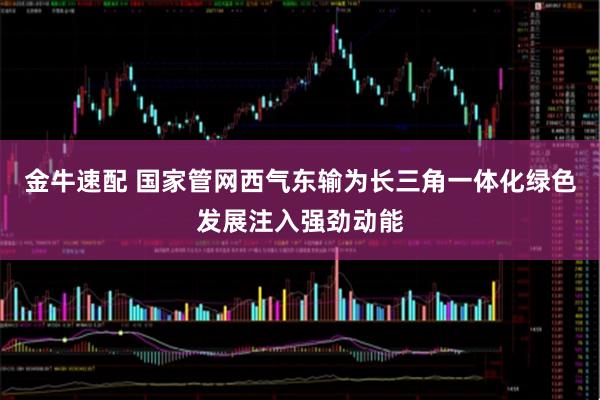 金牛速配 国家管网西气东输为长三角一体化绿色发展注入强劲动能