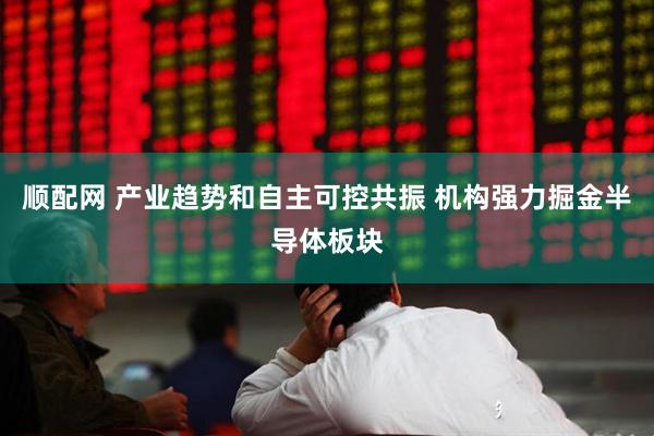 顺配网 产业趋势和自主可控共振 机构强力掘金半导体板块